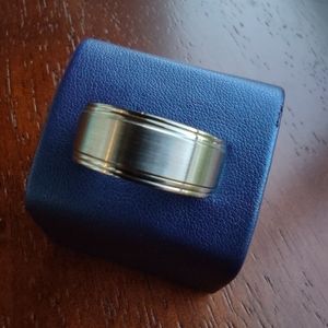 Men's 9mm Cobalt Wedding Band
